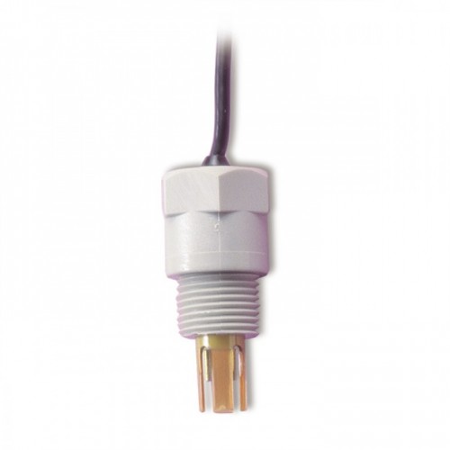 Sonda CE con sensor temp., 2m cable y rosca 1/ 2"" para montaje en tubería, para medidores HI983304/ HI983305