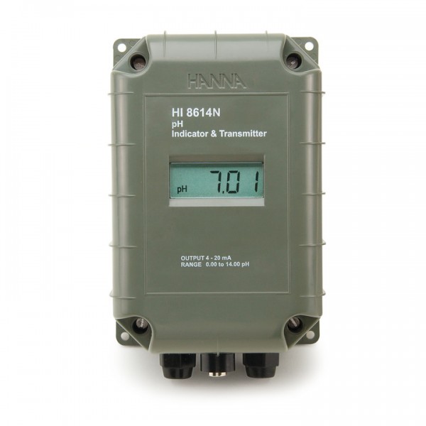 Transmisor pH con salida aislada 4-20 mA