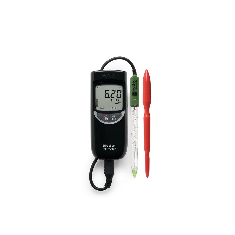 Medidor de pH, humedad, temperatura y luz de suelo Perú, peachimetro de  suelo