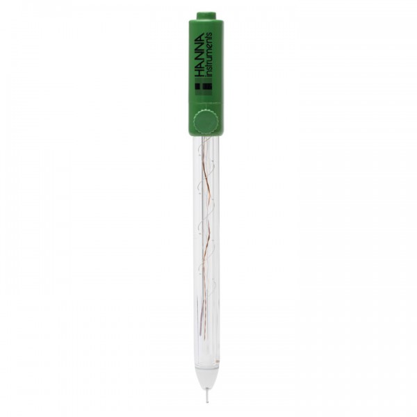 Electrodo ORP/ Temperatura punta platino, cuerpo vidrio, usos generales