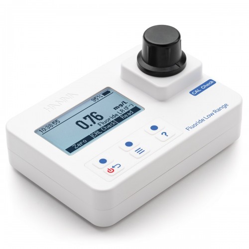 Fotómetro portátil Fluoruros rango bajo 0,00 a 2,00 mg/L 