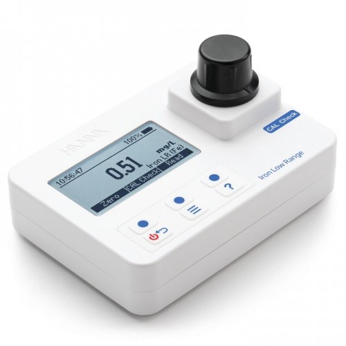 Fotómetro portátil Hierro rango bajo 0,00 a 1,60 mg/L 